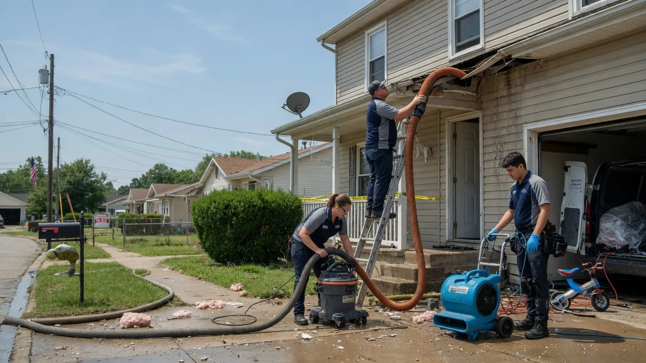 Water Damage Restoration in Bleiblerville, TX near me